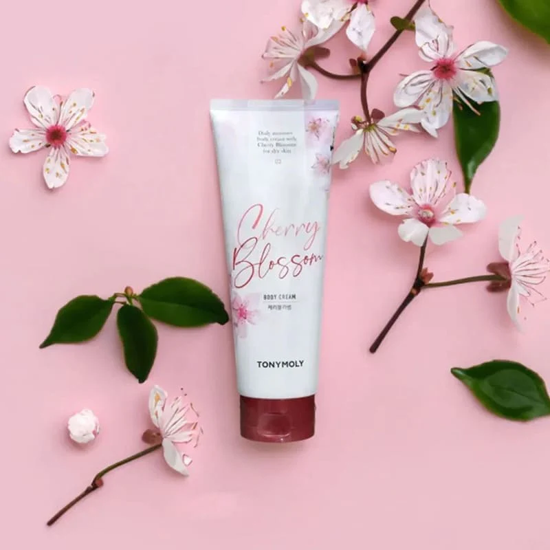 Tony Moly Cherry Blossom Chok Chok Body Cream