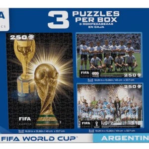 Colección de 3 Rompecabezas - Argentina