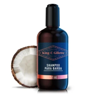 Shampoo para barba King C. Gillette, 241ml
