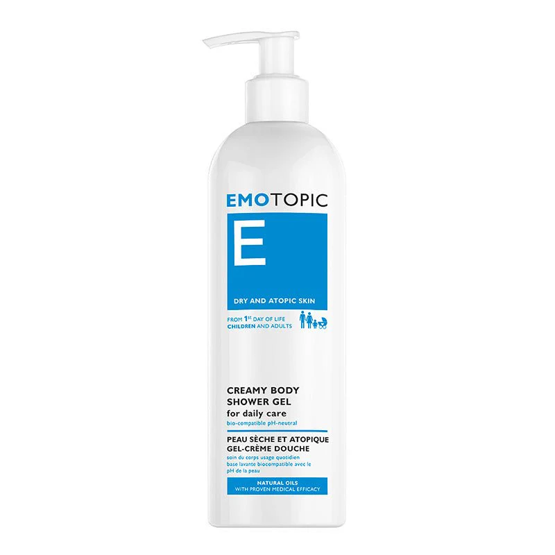 Emotopic Gel de ducha cremoso para el cuidado diario, desde el primer día de vida 400 ml