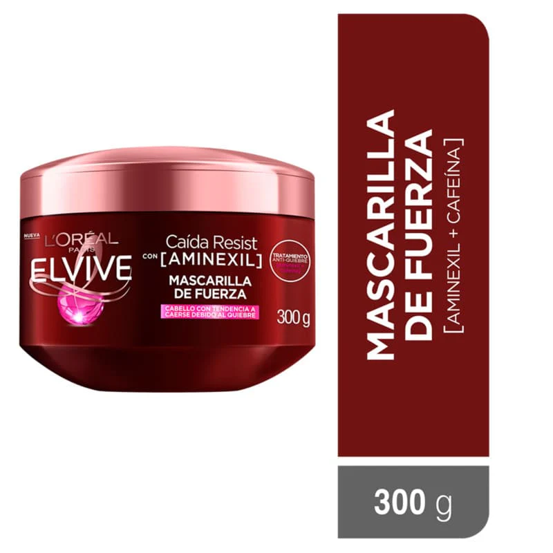 L´Oreal Paris Elvive Caida Resist Con (Aminexil) Mascarilla De Fuerza