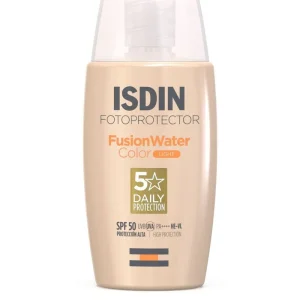 Isdin Fotoprotector Fusion Water Color Spf50 50Ml - Protector Solar Facial Con Color