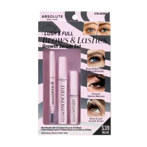 Absolute N.Y Kit Maquillaje Ojos Y Cejas Lush Lash