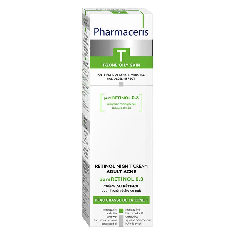Pharmaceris T pureRETINOL 0.3 crema de noche 40 ml - Imagen 2