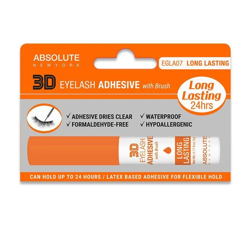 Absolute N.Y Eyelash Adhesive With Brush Long La