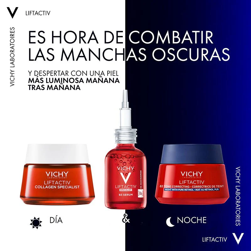 Vichy Liftactiv Crema Nocturna Antimanchas Oscuras 50ml - Imagen 5